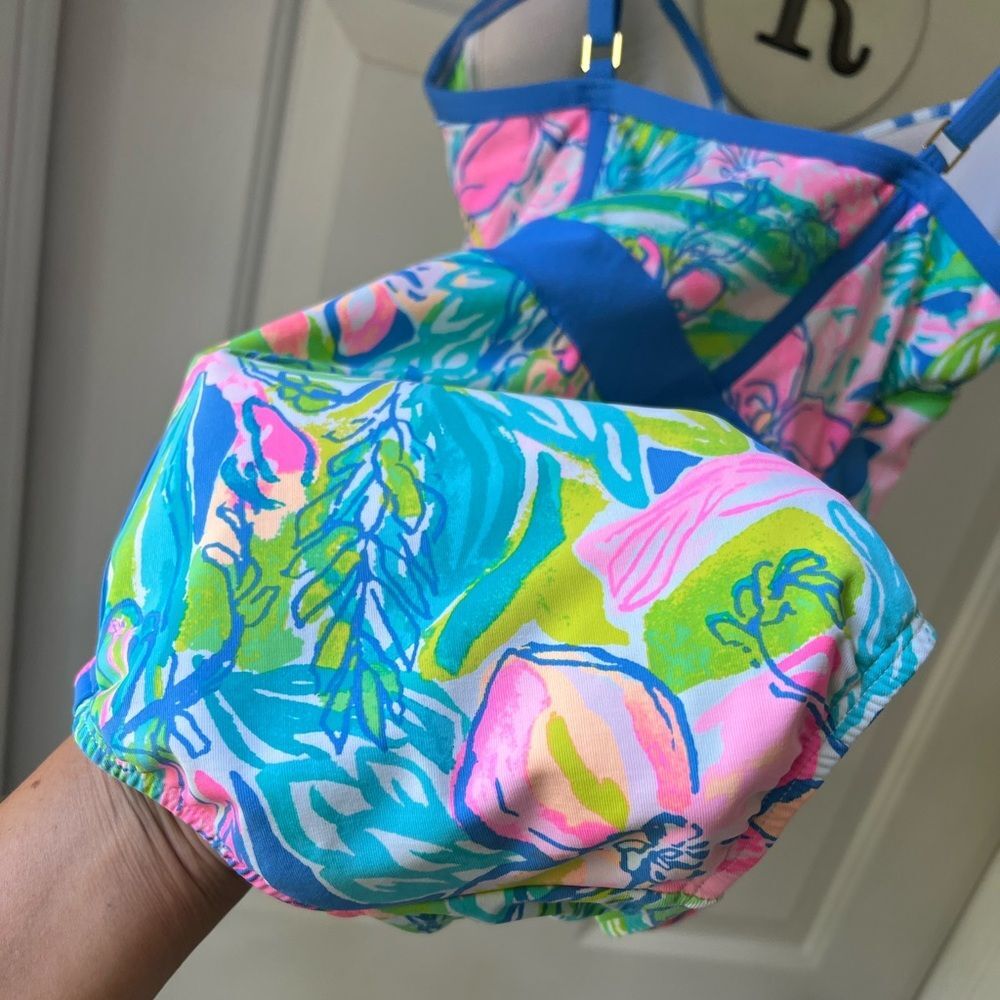 Lilly Pulitzer Surf Gypsea Palma Swimsuit Size 0 - Picture 5 of 8